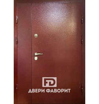 дверь для двух квартир с боковой вставкой